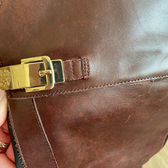 Vince Camino Over the Knee Chestnut Boots - 8 - Picture 6 of 13